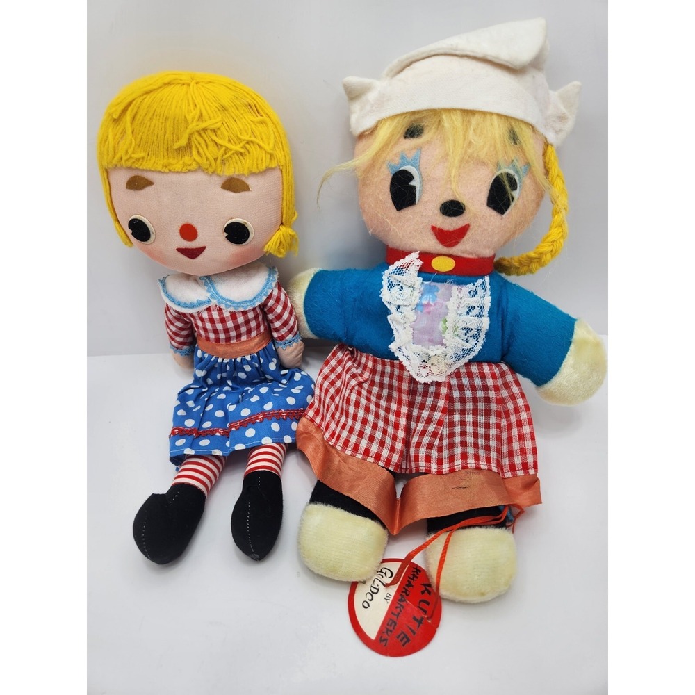 Vintage Dolls Made In Japan 12" Tall